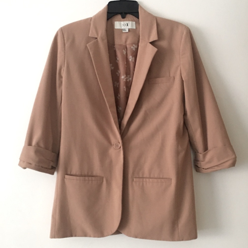 Tan Colored Blazer